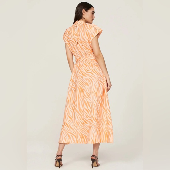 Derek Lam Cross Front Midi Dress • size US 2 (Italian 38) - Picture 3 of 14